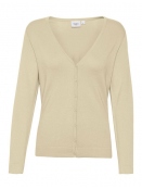 Strickjacke Mila von Saint Tropez in Creme