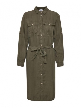 Kleid Emma von Saint Tropez in ArmyGreen