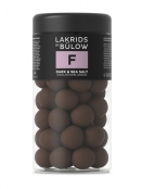 F - Dark and Seasalt Choc coated Liquorice Regular (295g) von Lakrids by Johan Bülow