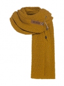 Schal Luna von Knit Factory in Ocker