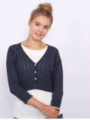 Strickjacke Mirella von Lykka in Navy