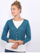 Strickjacke Mirella von Lykka in Lake