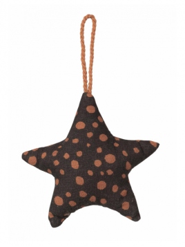 Deko Star BW turkish coffee black W10H10 von Broste Copenhagen