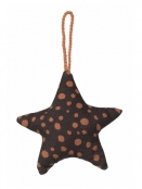 Deko Star BW turkish coffee black W10H10 von Broste Copenhagen