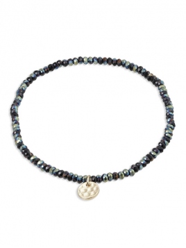 Indie Armband von Pilgrim in Grau