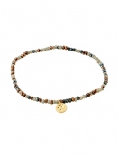 Indie Armband von Pilgrim in Grau