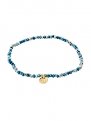 Indie Armband von Pilgrim in Blau