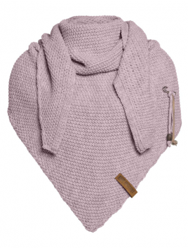 Dreiecksschal Coco von Knit Factory in Mauve