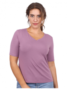 Shirt Polina von Sorgenfri Sylt in Lavender