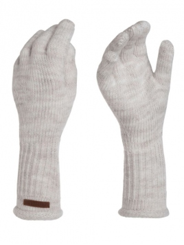 Handschuhe Lana von Knit Factory in Beige