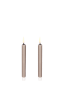 LED Mini Taper Candle (Ø=1,3cm) von Uyuni Lighting in Sandstone
