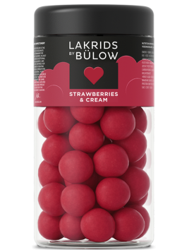 Love - Strawberry & Cream Regular (295g) von Lakrids by Johan Bülow