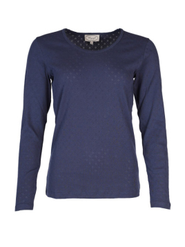 Langarmshirt Malin von Sorgenfri Sylt in Navy