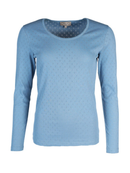 Langarmshirt Malin von Sorgenfri Sylt in SwedishBlue