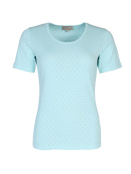 Kurzarmshirt Maren von Sorgenfri Sylt in PastelBlue