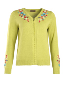 Strickjacke Brontee von Sorgenfri Sylt in Oasis