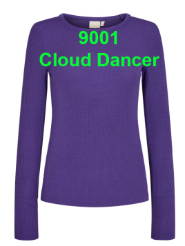 Langarmshirt NuBowie von N�mph in CloudDancer