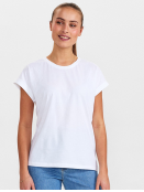 T-Shirt NuBeverly von Nmph in BrightWhite