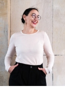Langarmshirt Emaja von Part-Two in CremeBrulee