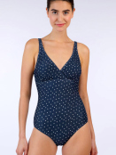 Badeanzug Adrienne von Sorgenfri Sylt in Navy