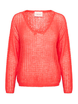 Pullover CrClara von Cream in HotCoral