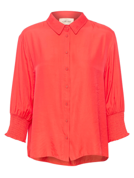 Bluse NolaCr von Cream in HotCoral