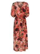 Kleid CrEliza von Cream in PeachFlowerPrint