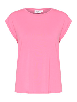 Kurzarmshirt Adelia von Saint Tropez in PinkCosmos