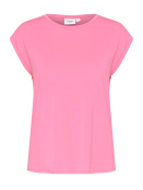 Kurzarmshirt Adelia von Saint Tropez in PinkCosmos