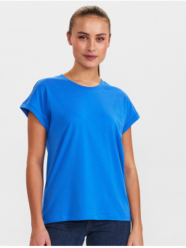 T-Shirt NuBeverly von Nmph in PalaceBlue