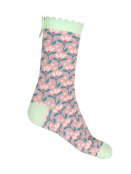 Socken Irma Nerine von Sorgenfri Sylt in Rose