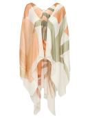 Poncho CrEnna von Cream in EthnicPalmPrint