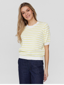 Pullover NuNicole von Nmph in Limelight
