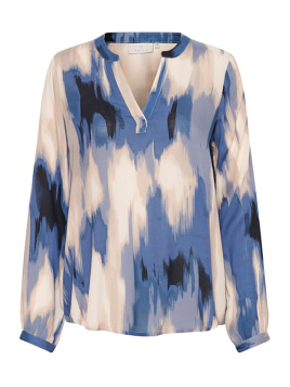 Bluse KaBeathe von KAFFE in BlueAbstractPrint