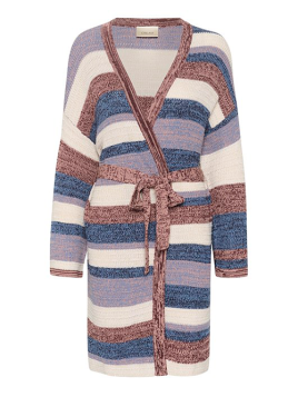 Strickjacke CrRubie von Cream in RumRaisinPatchwork