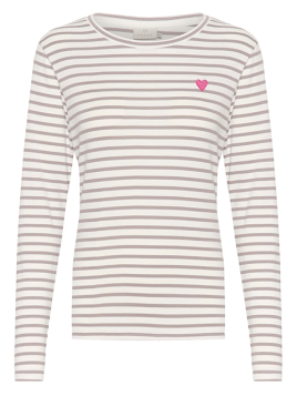 T-Shirt Liddy von KAFFE in ChalkGreyFuchsia