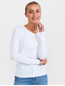Shirt NuKazumi von Nmph in BrightWhite