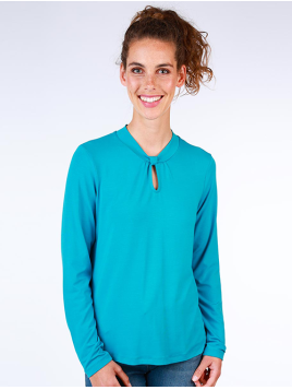Langarmshirt Lyana von Lykka in Sapphire
