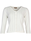 Strickjacke Liselotte von Sorgenfri Sylt in Ivory