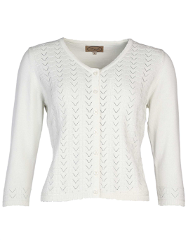 Strickjacke Liselotte von Sorgenfri Sylt in Ivory