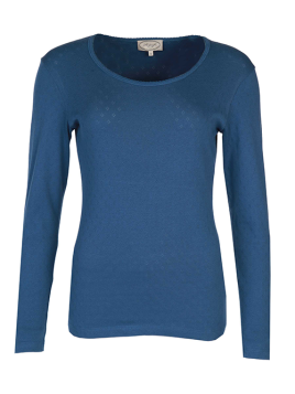 Langarmshirt Malin von Sorgenfri Sylt in Ink