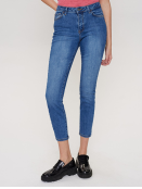 Jeans NuSidney Cropped von Nmph in MediumBlue