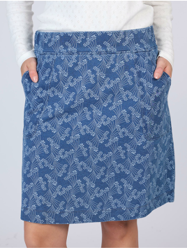 Rock Tonia von Sorgenfri Sylt in Denim