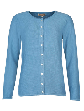 Strickjacke Natascha von Sorgenfri Sylt in BlueShadow