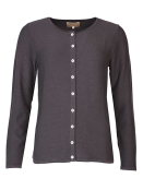 Strickjacke Natascha von Sorgenfri Sylt in Ebony