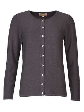 Strickjacke Natascha von Sorgenfri Sylt in Ebony
