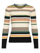 Langarmshirt Paja von InWear in MultiStripes