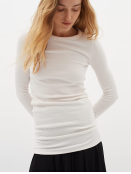 Langarmshirt Lolah von InWear in WhisperWhite