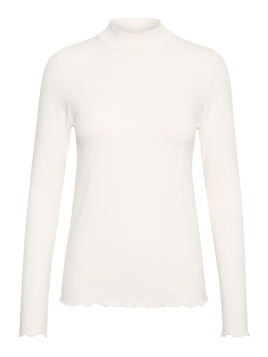 Langarmshirt KaDrew von KAFFE in Chalk