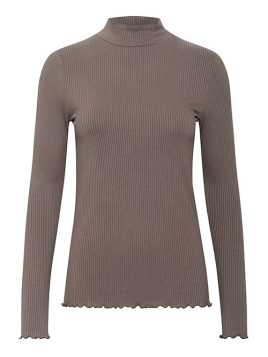 Langarmshirt KaDrew von KAFFE in MajorBrown